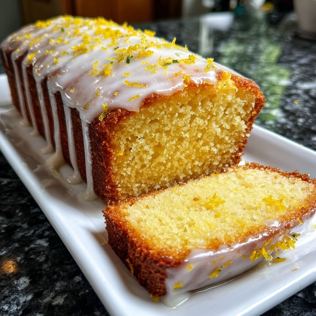 Zitronenkuchen aromatisch