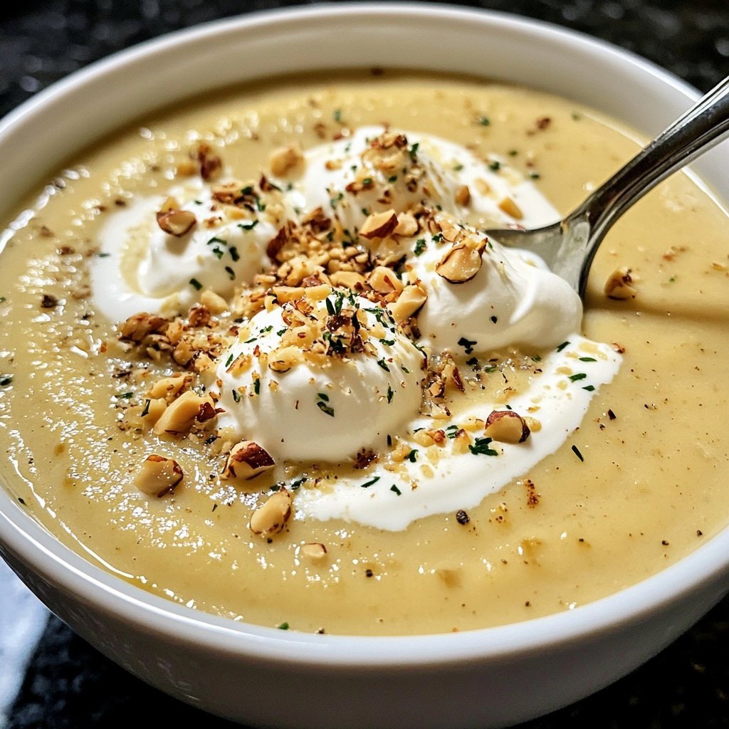 Blumenkohlsuppe cremig