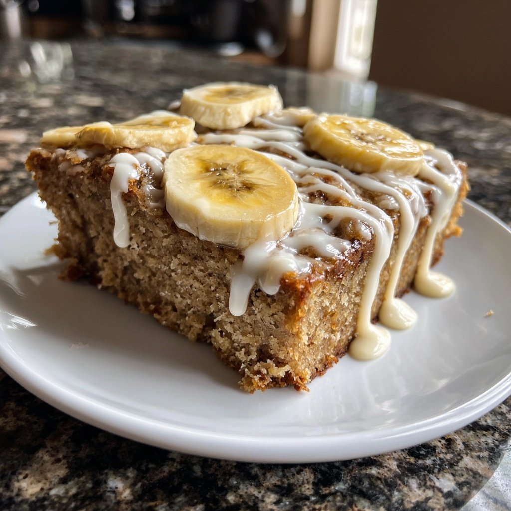 Bananenkuchen mit Vanille