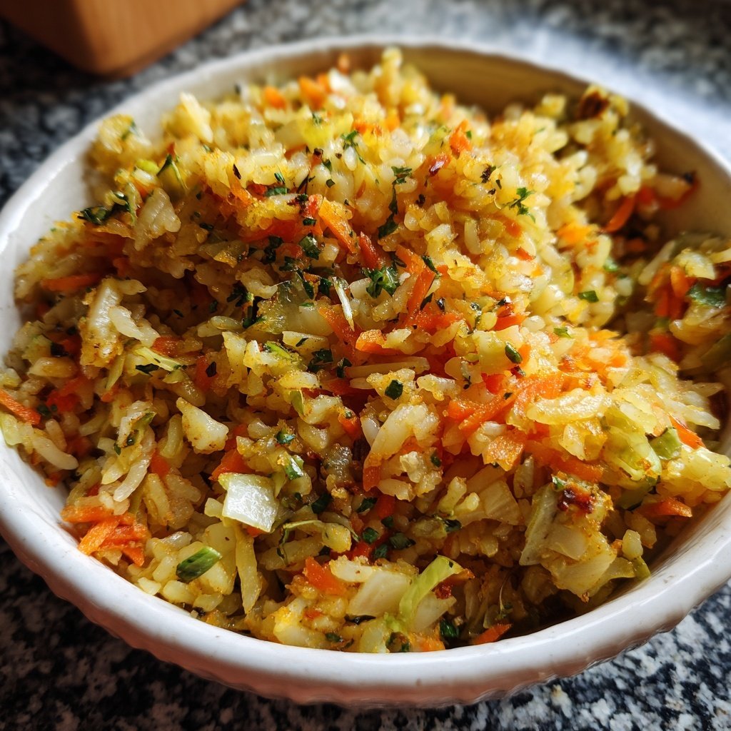 Gebratener Reis mit Ingwer