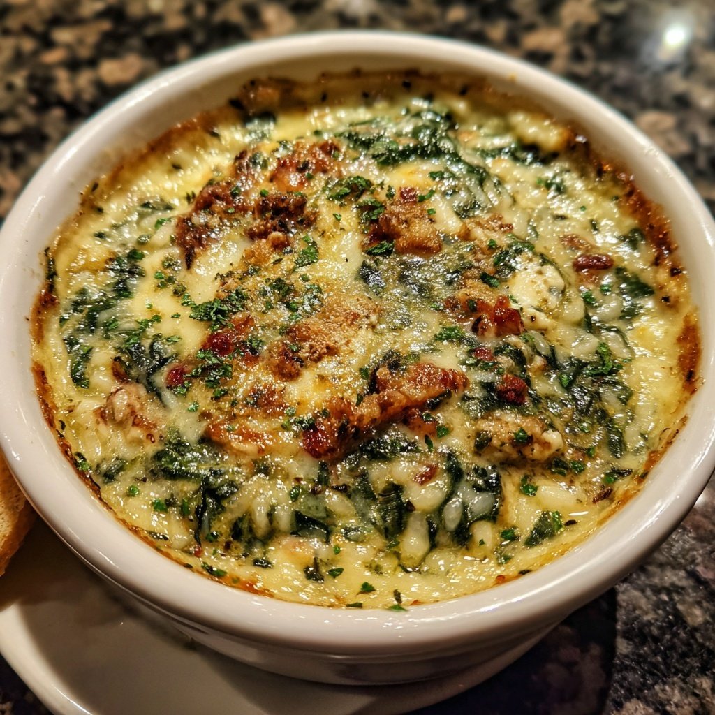 Spinatrisotto mit Ziegenkäse